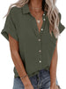 Luna | Short sleeve button-up shirt